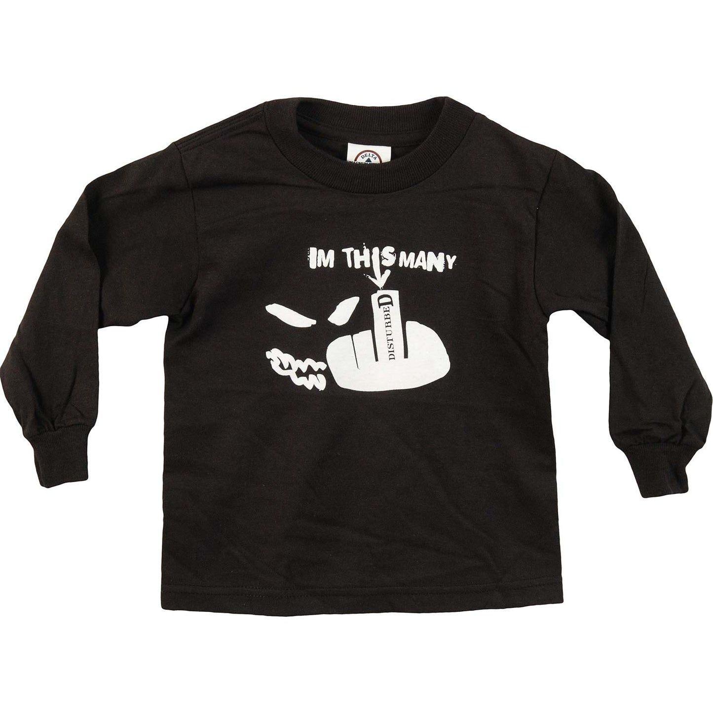 Disturbed I'm This Many Childrens T-shirt Front