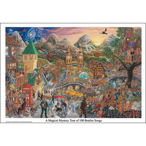Magical Mystery Tour Of 100 The Beatles Songs Domestic Poster Front