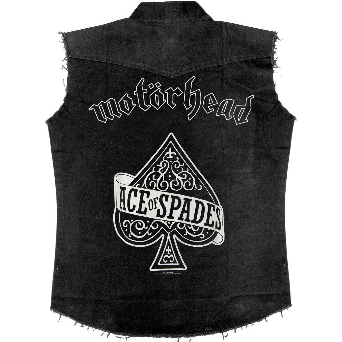 Motorhead Ace Of Spades Work Shirt Back