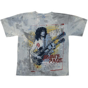 Jimmy Page Double Your Pleasure Tie Dye T-shirt Front