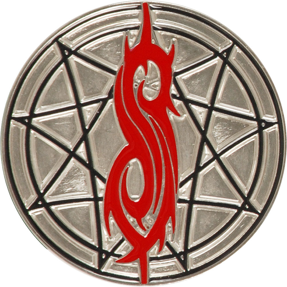 Slipknot Triple Logo Star Belt Buckle Front