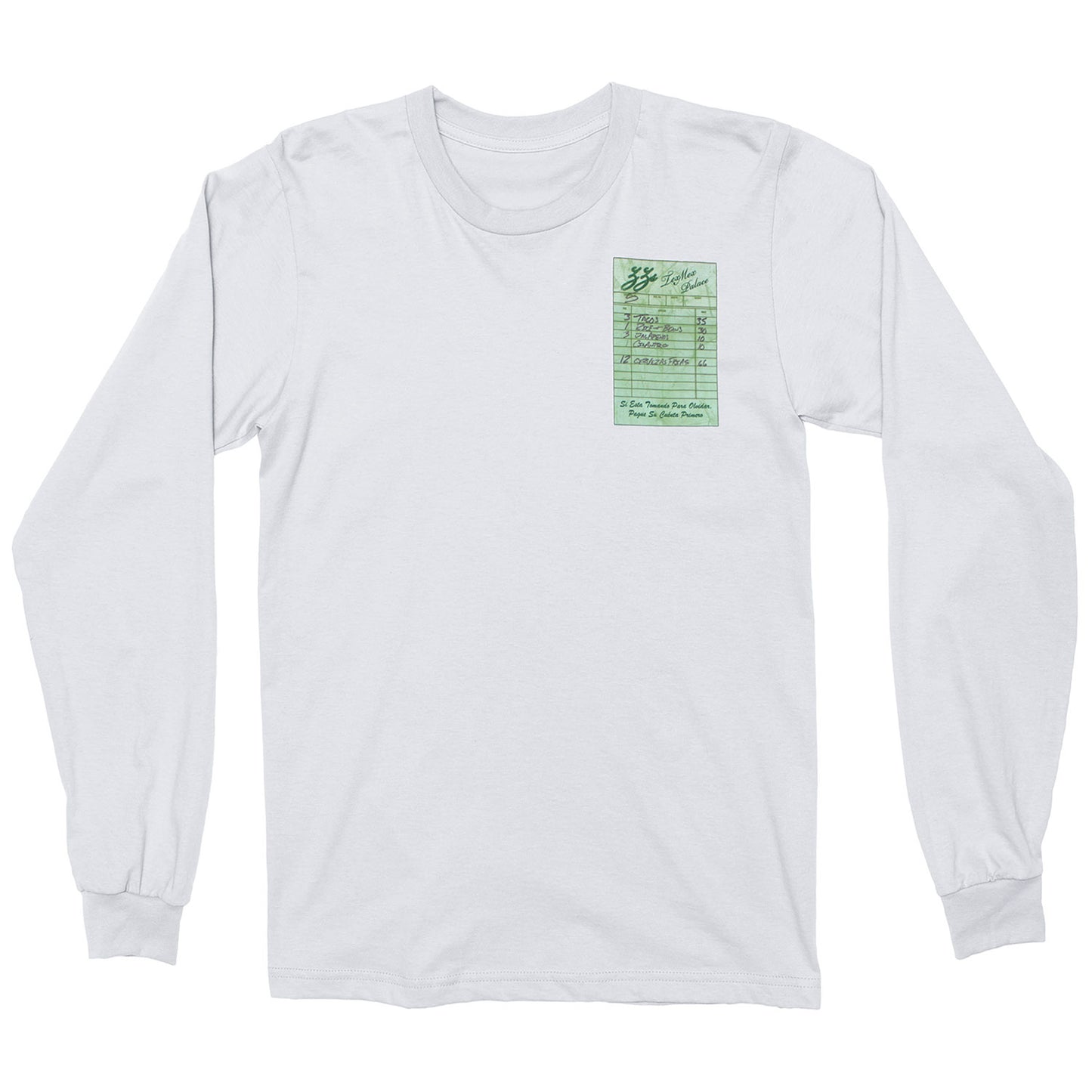 ZZ Top Tex Mex Palace Long Sleeve Front