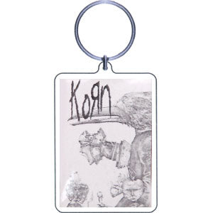 Korn Album Plastic Key Chain Back