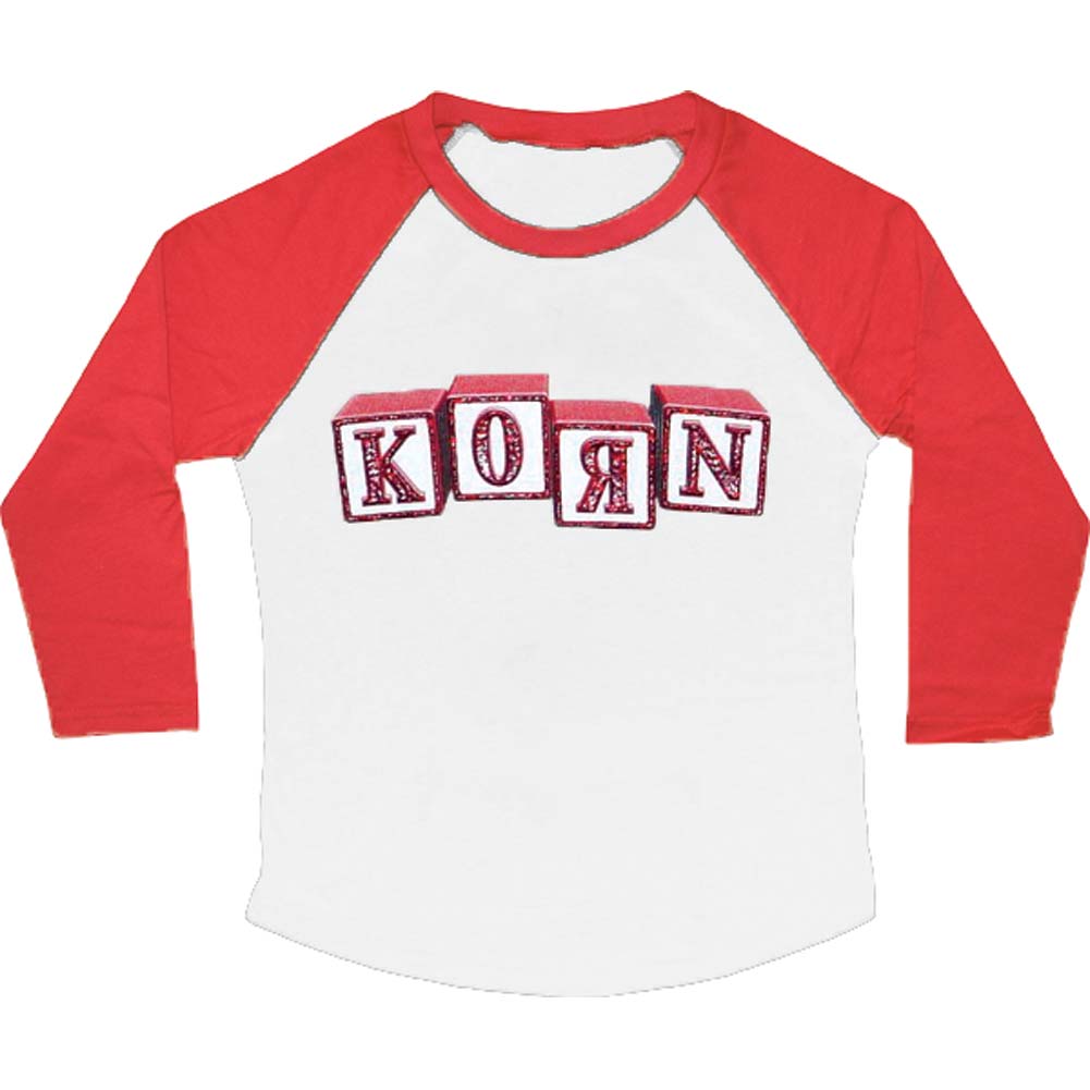 Blocks Raglan Junior Top