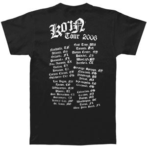 Korn Easy Rider 06 Tour T-shirt Back