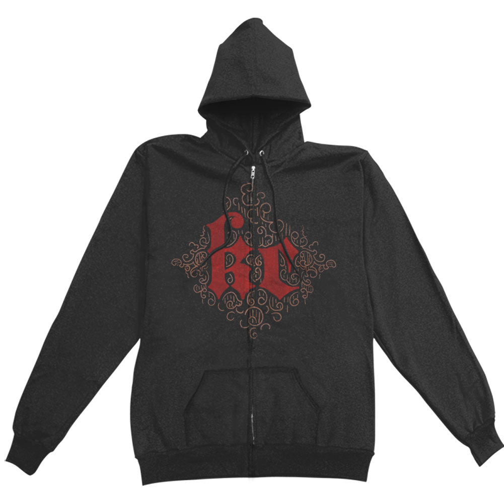 Kelly Clarkson Red KC Logo Girls Jr Hooded Sweatshirt Front