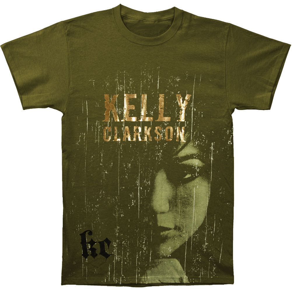 Kelly Clarkson Scratches Slim Fit T-shirt Front