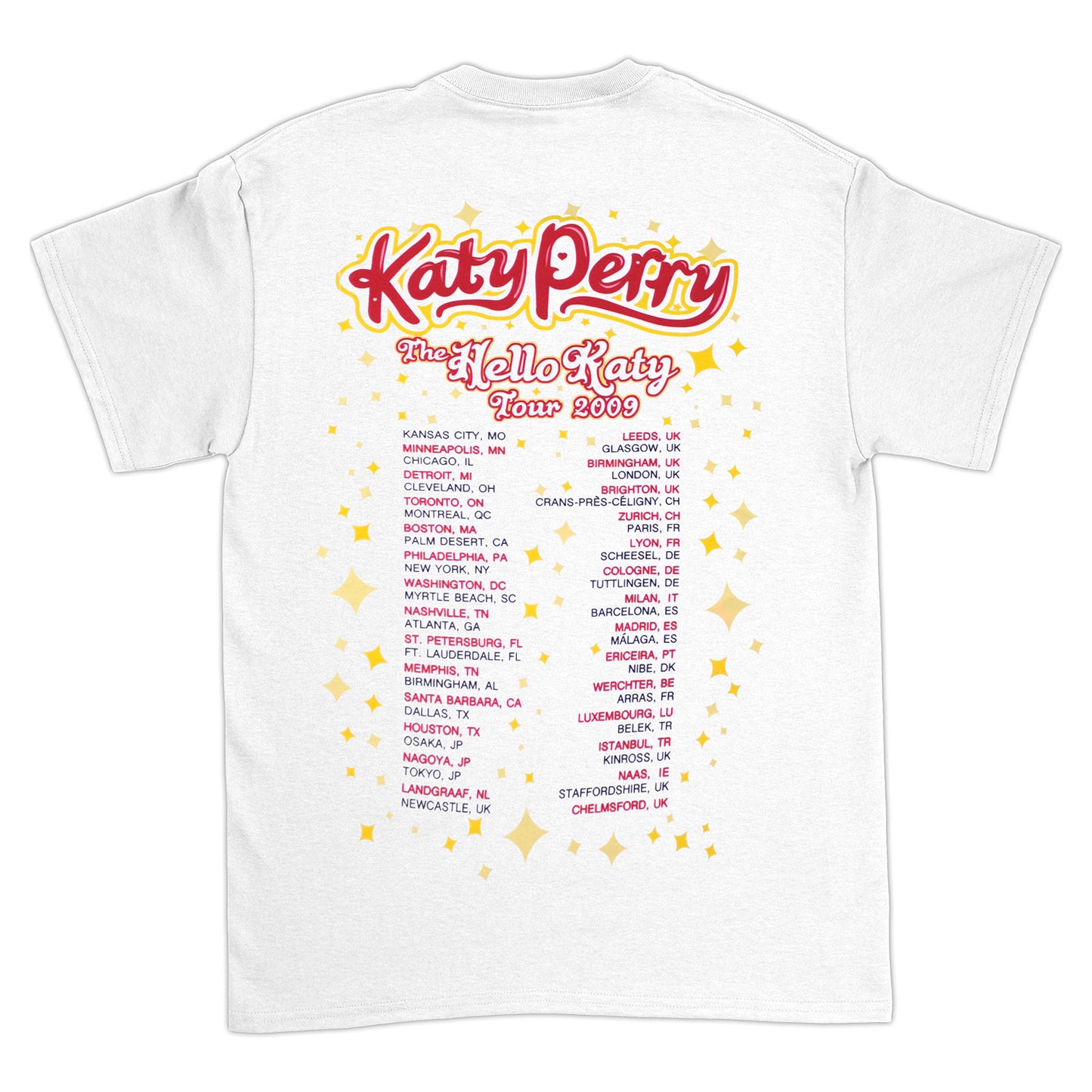 Kitty Mask 09 Tour T-shirt