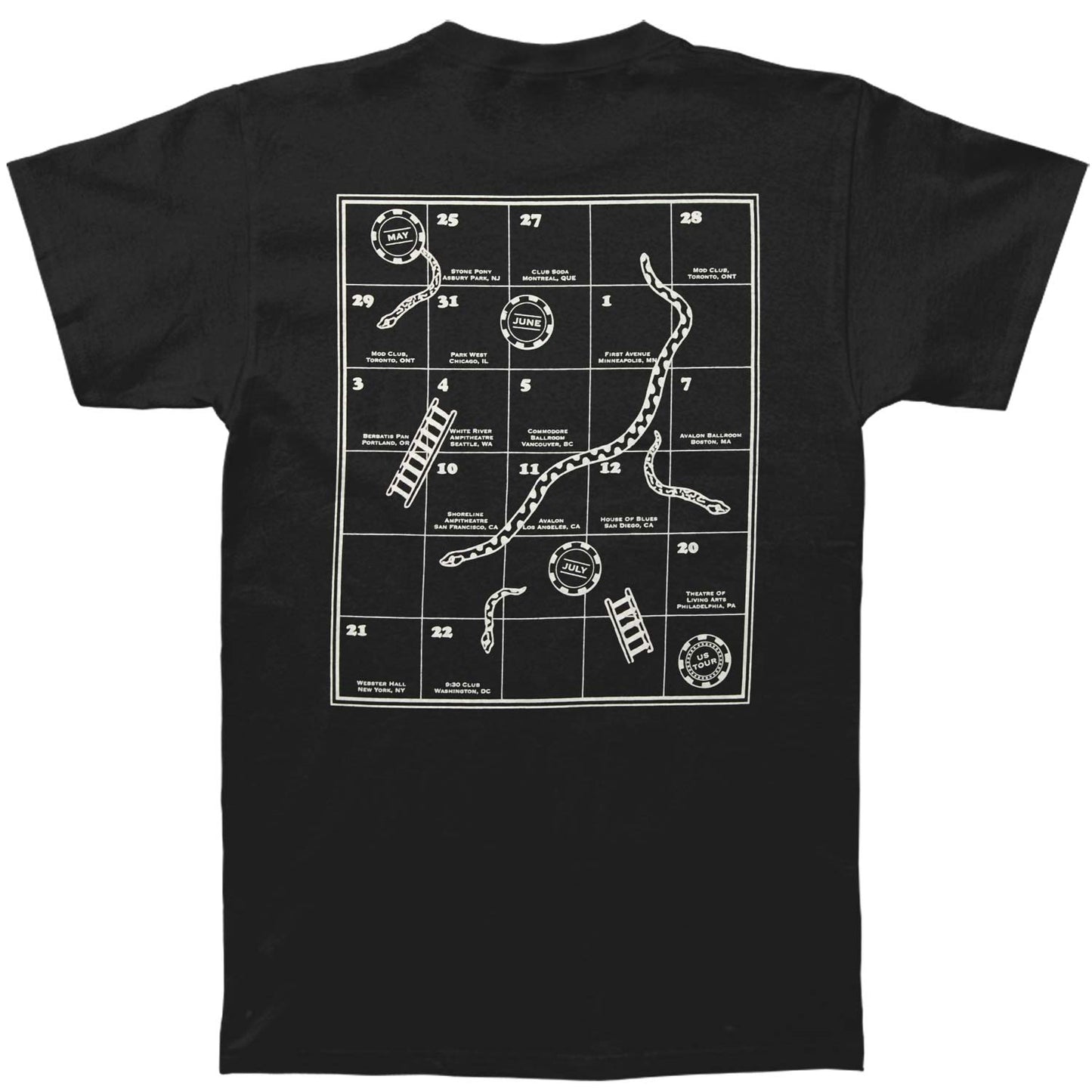 Kaiser Chiefs Employment T-shirt Back
