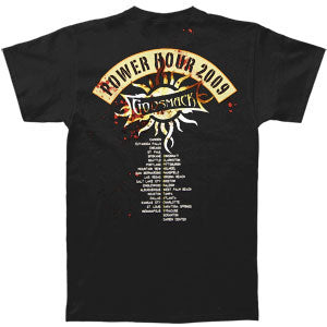 Godsmack Live Photo 09 Tour T-shirt Back
