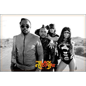 Black Eyed Peas Wasteland Import Poster Front