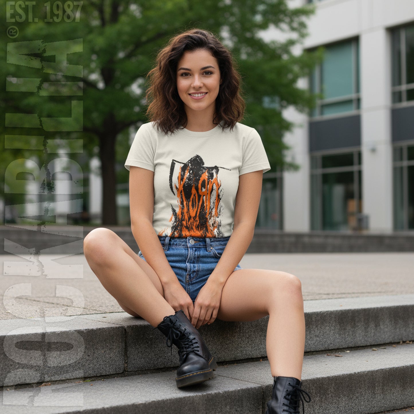 Grim Reaper Soft Junior Top