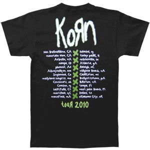 Korn Zombie Slam 2010 Tour T-shirt Back
