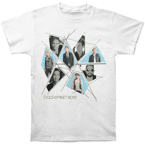 Backstreet Boys Geometric 2008 Tour Slim Fit T-shirt Front