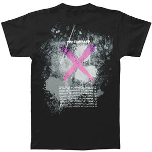 Three Days Grace Life Starts Now 2010 North America Tour T-shirt Back