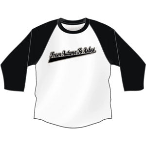 From Autumn To Ashes Logo Baseball Jersey Front