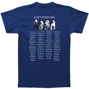 Fleetwood Mac Hi Contrast Photo 03 Tour T-shirt Back