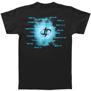 Drowning Pool Sinner Tour T-shirt Back