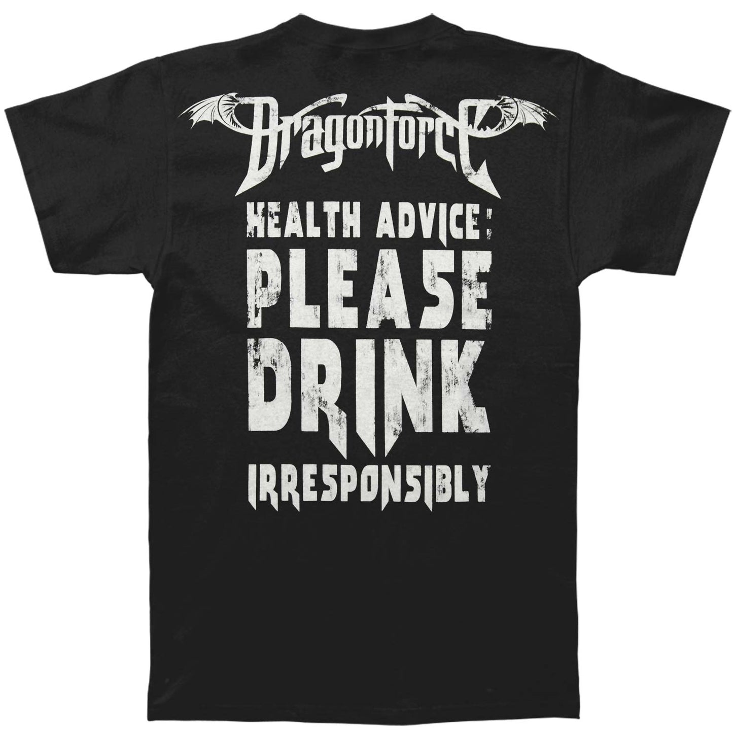 Dragonforce Bottle Cap T-shirt Back