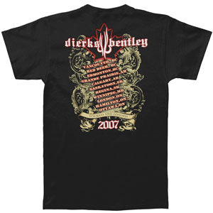 Dierks Bentley Maple Leaf 07 Tour T-shirt