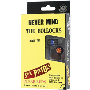 Sex Pistols In Ear Buds Back