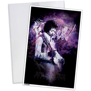 Jimi Hendrix Purple Haze Poster Print