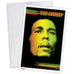 Bob Marley Face Poster Print Front