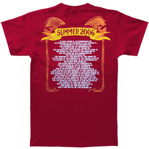 Candlebox Old English Logo 06 Tour T-shirt Back