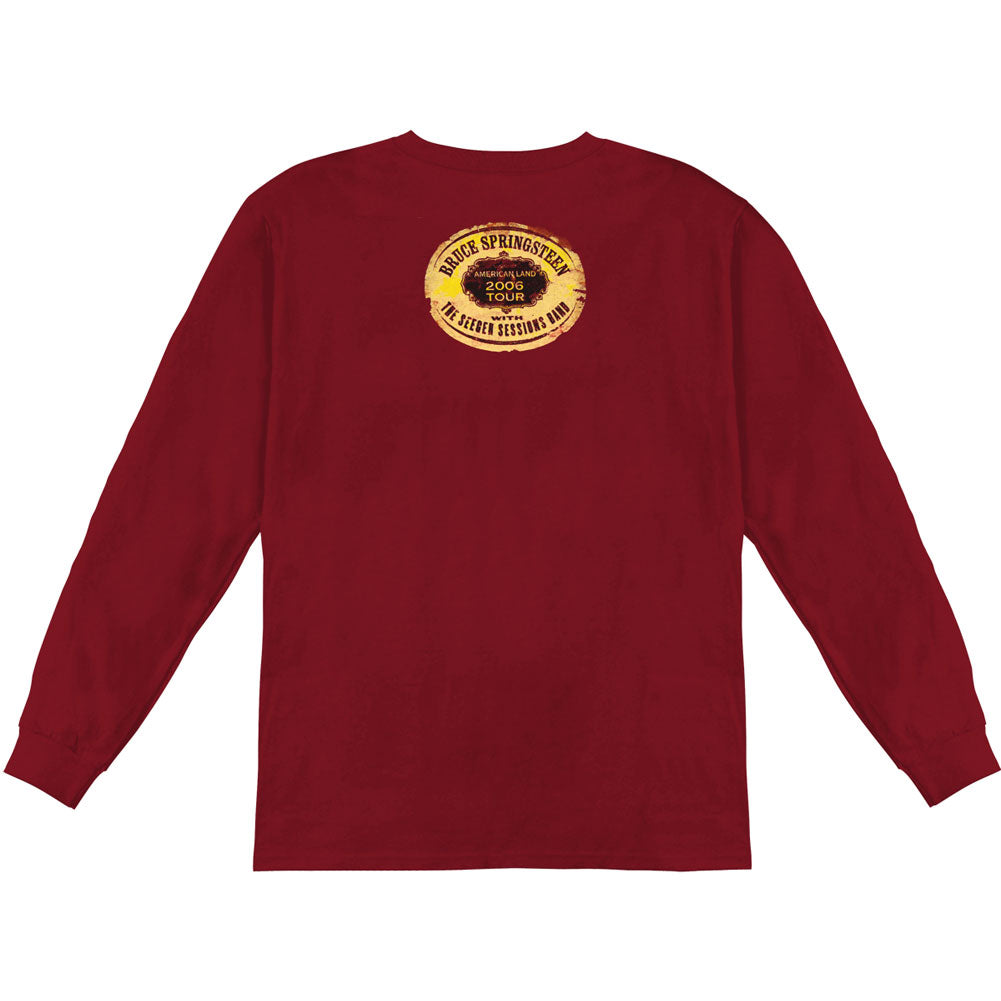 Bruce Springsteen Americanland 2006 Tour Long Sleeve Back