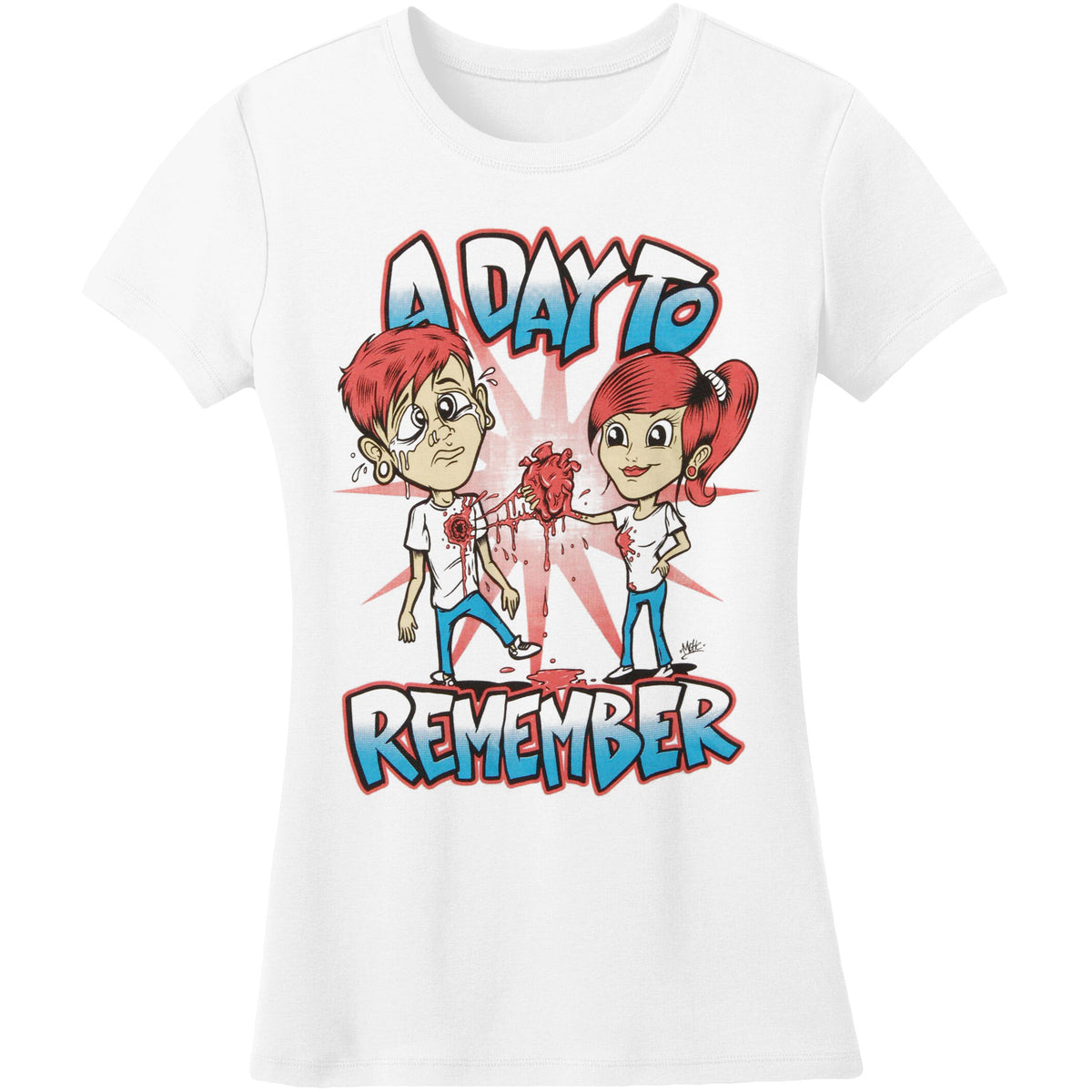 A Day To Remember Girls Are Mean Junior Top Front