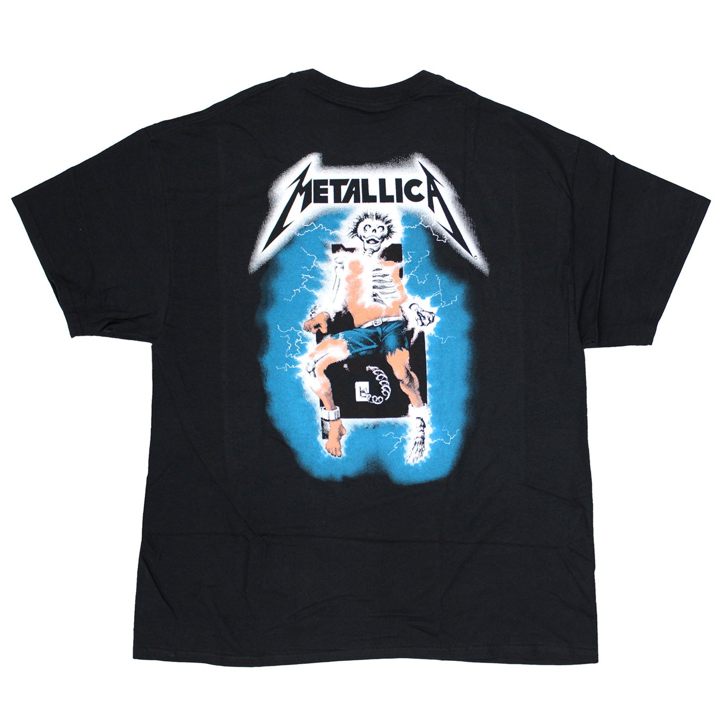 Metallica Ride the Lightning T-shirt Back