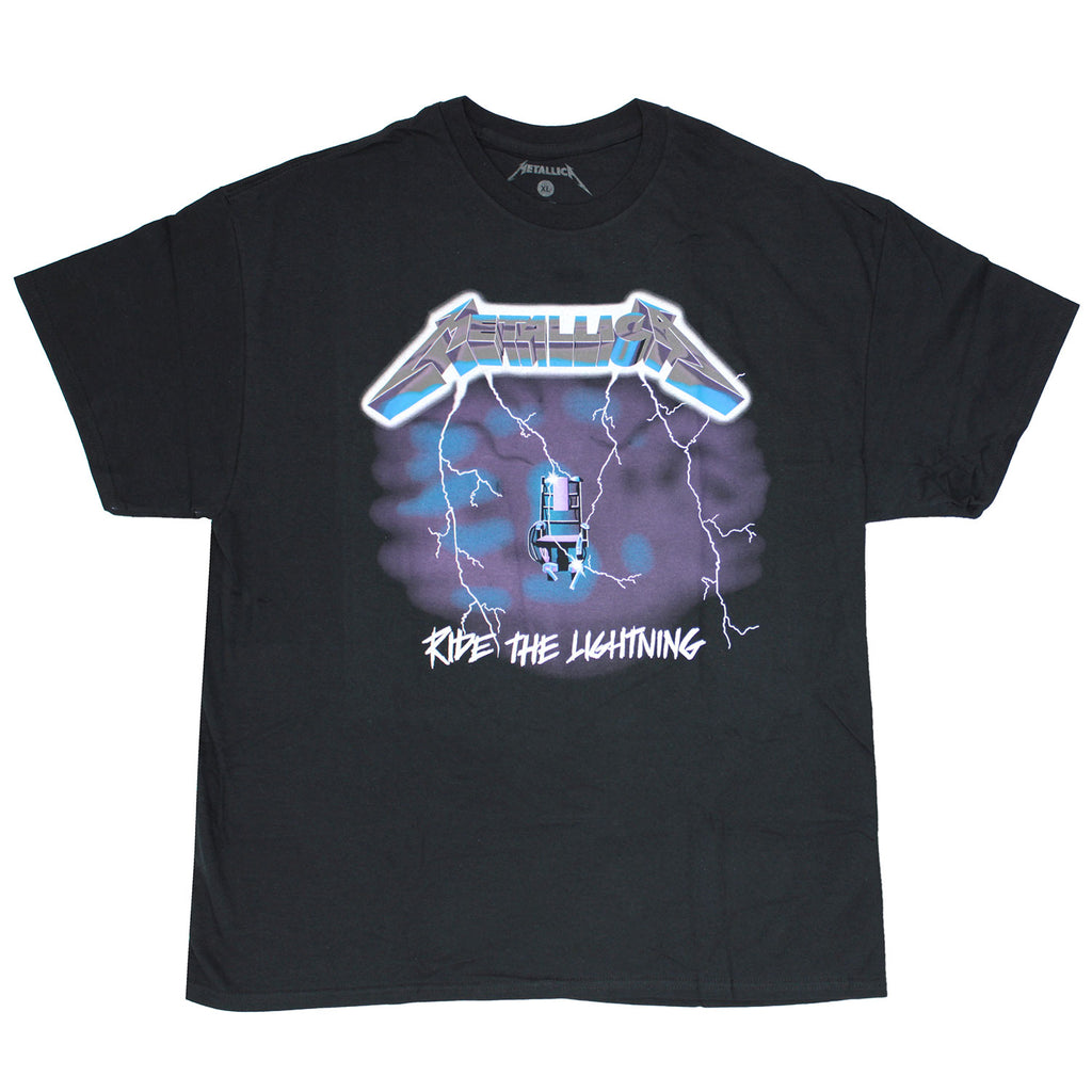 Metallica Ride the Lightning T-shirt 10558 | Rockabilia Merch Store