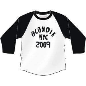 Blondie NYC 2009 Baseball Jersey Front