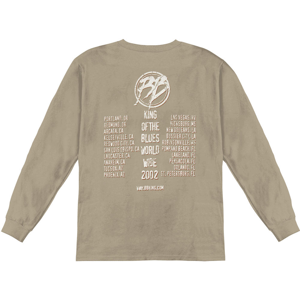 B.B. King King Of The Blues 02 Tour Long Sleeve Back