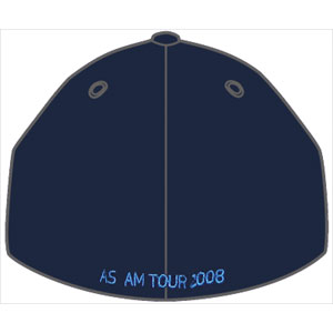Alicia Keys Blue Logo Baseball Cap Back