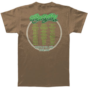 Aerosmith Deuces Are Wild '06 Tour Slim Fit T-shirt Back