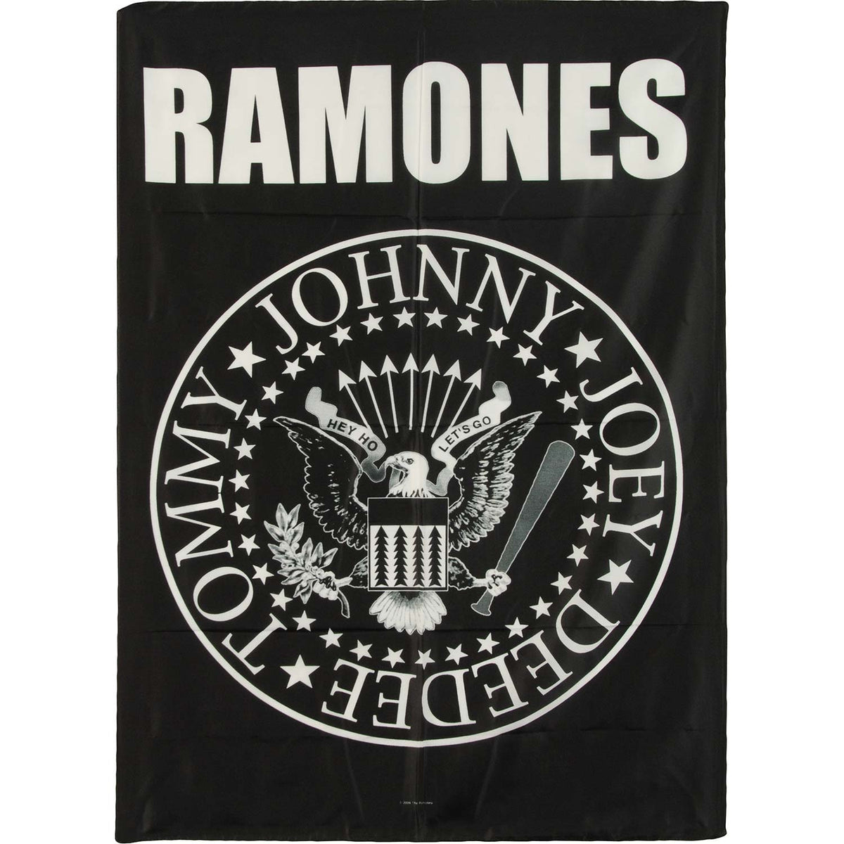 Ramones Eagle Logo Poster Flag Front