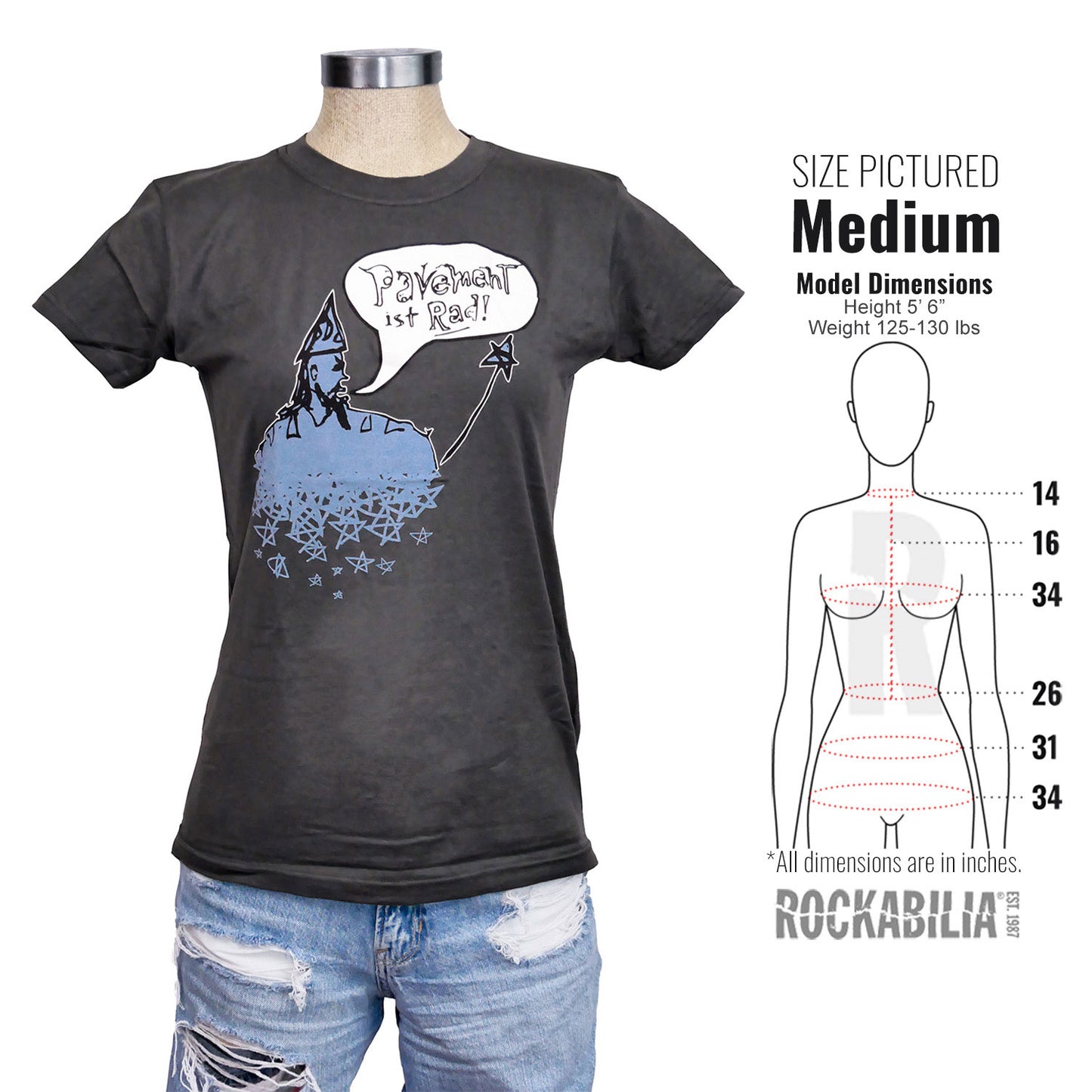 Girl's Grey Wizard Junior Top