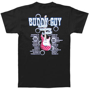 Buddy Guy Can't Quit 2009 Tour T-shirt Back