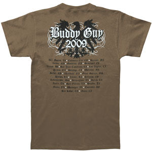 Buddy Guy Eagle 2009 Tour Slim Fit T-shirt Back