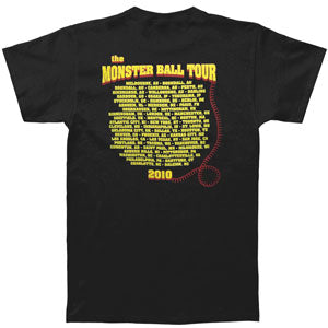 Lady Gaga Telephone 2010 Tour Slim Fit T-shirt Back