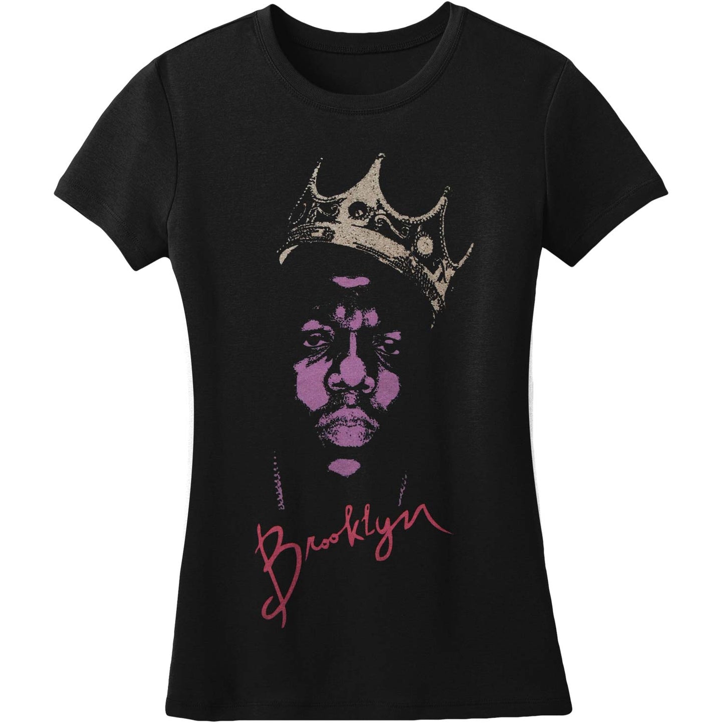 Notorious B.I.G. Brooklyn Crown Soft Junior Top Front