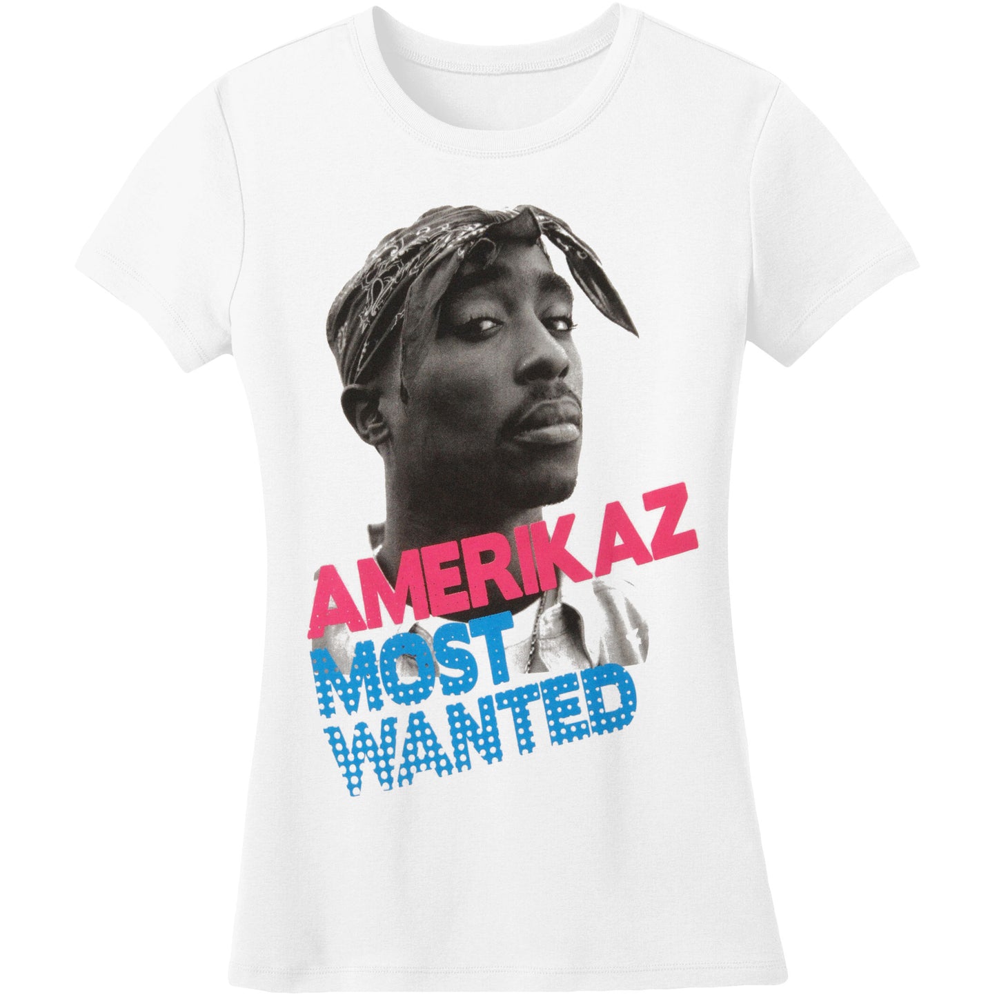 Tupac Amerikaz Most Wanted Soft Junior Top Front