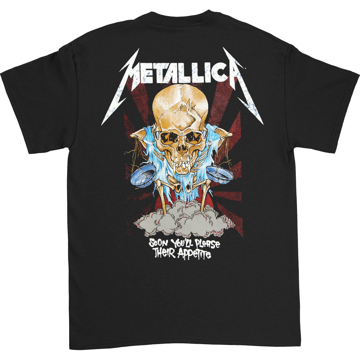 Metallica Doris T-shirt Back