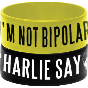 I'm Not Bipolar Rubber Bracelet
