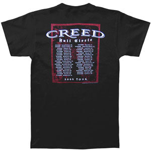 Creed Full Circle 2009 Tour Slim Fit T-shirt Back
