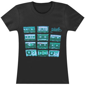 Wale Cassettes Thin Burnout Tissue Tee Tissue Junior Top Front