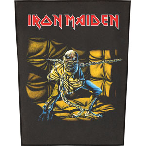 Iron Maiden Piece Of Mind Back Patch