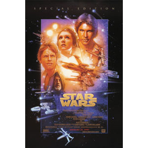 Star Wars A New Hope Domestic Poster