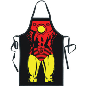 Iron Man Apron Front